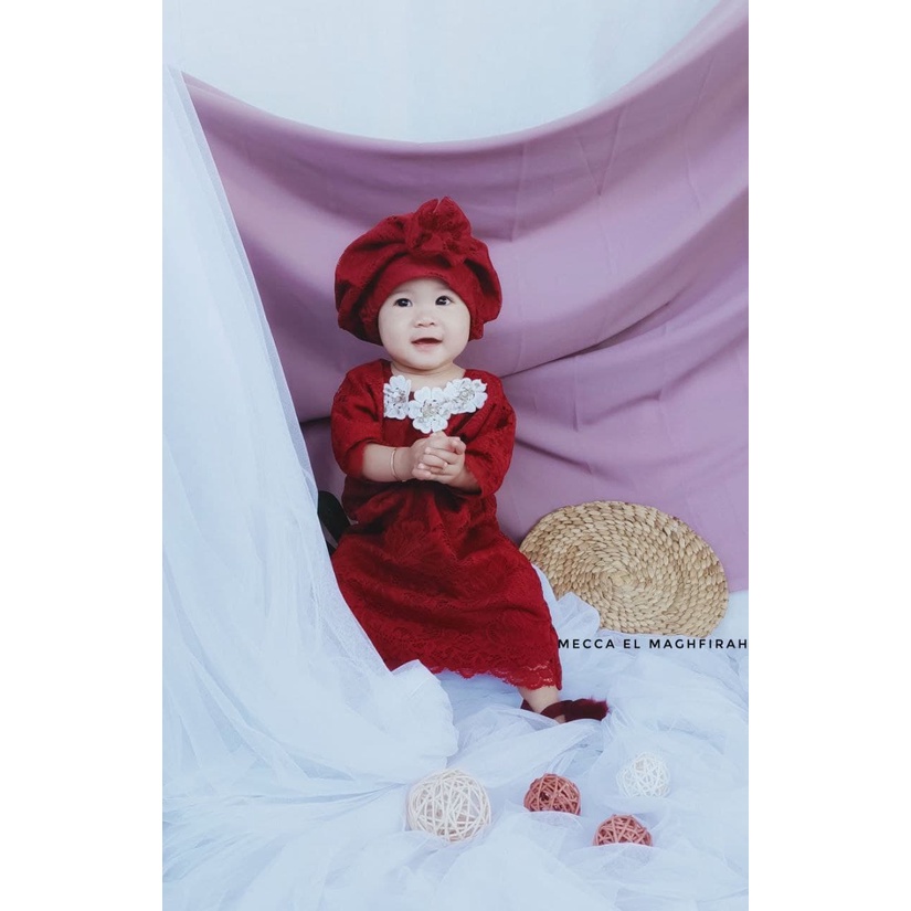 KAFTAN ARABIAN / KAFTAN ANAK / KAFTAN LEBARAN / GAMIS KAFTAN BROKAT / KAFTAN CANTIK