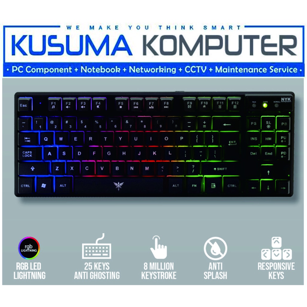 NYK Keyboard Gaming TKL K-01 Legion