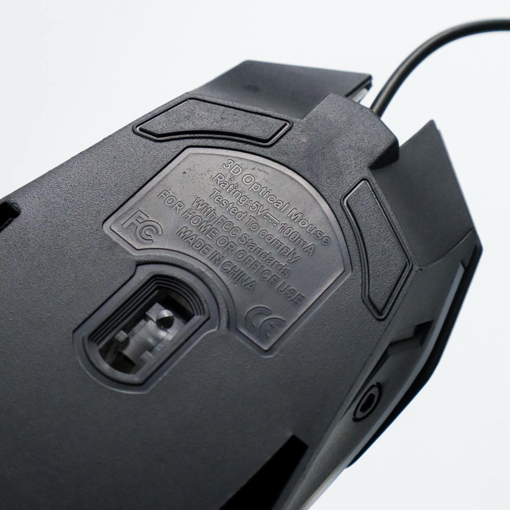 Mouse Gaming RGB 1000DPI Dengan Kabel USB
