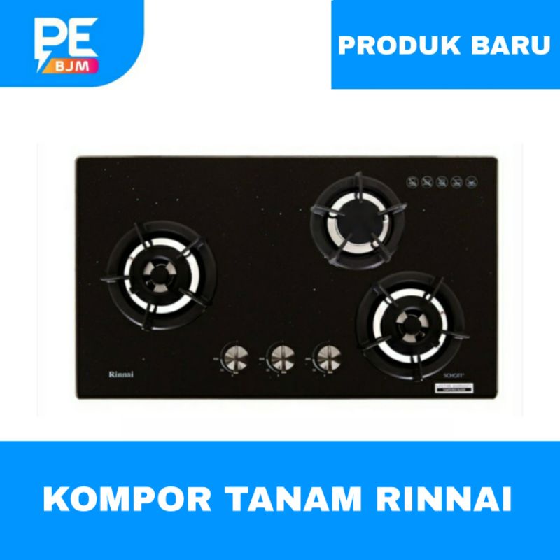 KOMPOR RINNAI 3 TUNGKU - RB-3SS-C - GARANSI RESMI