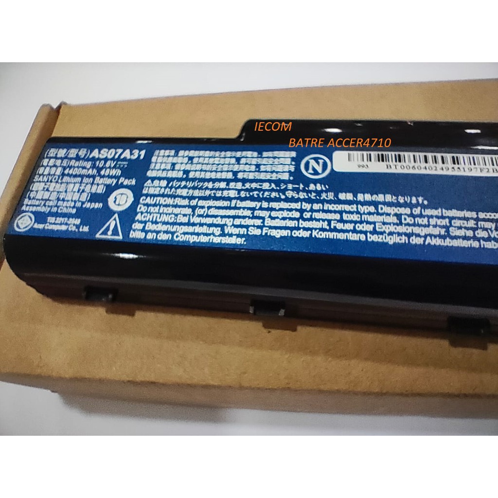 batrei acer 4710 AS07A31, AS07A32, AS07A41, AS07A42, AS07A51, AS07A52, AS07A73