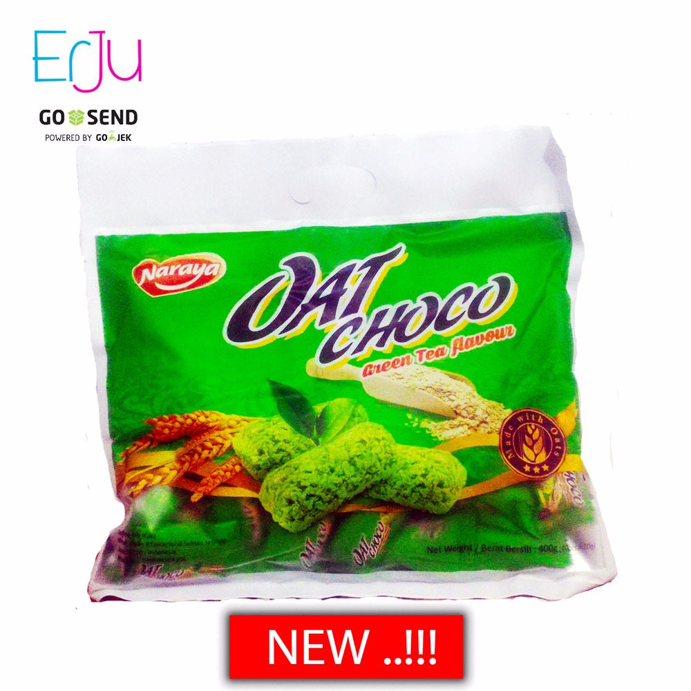 

BARU NARAYA OAT CHOCO rasa Green Tea Snack banyak Manfaat
