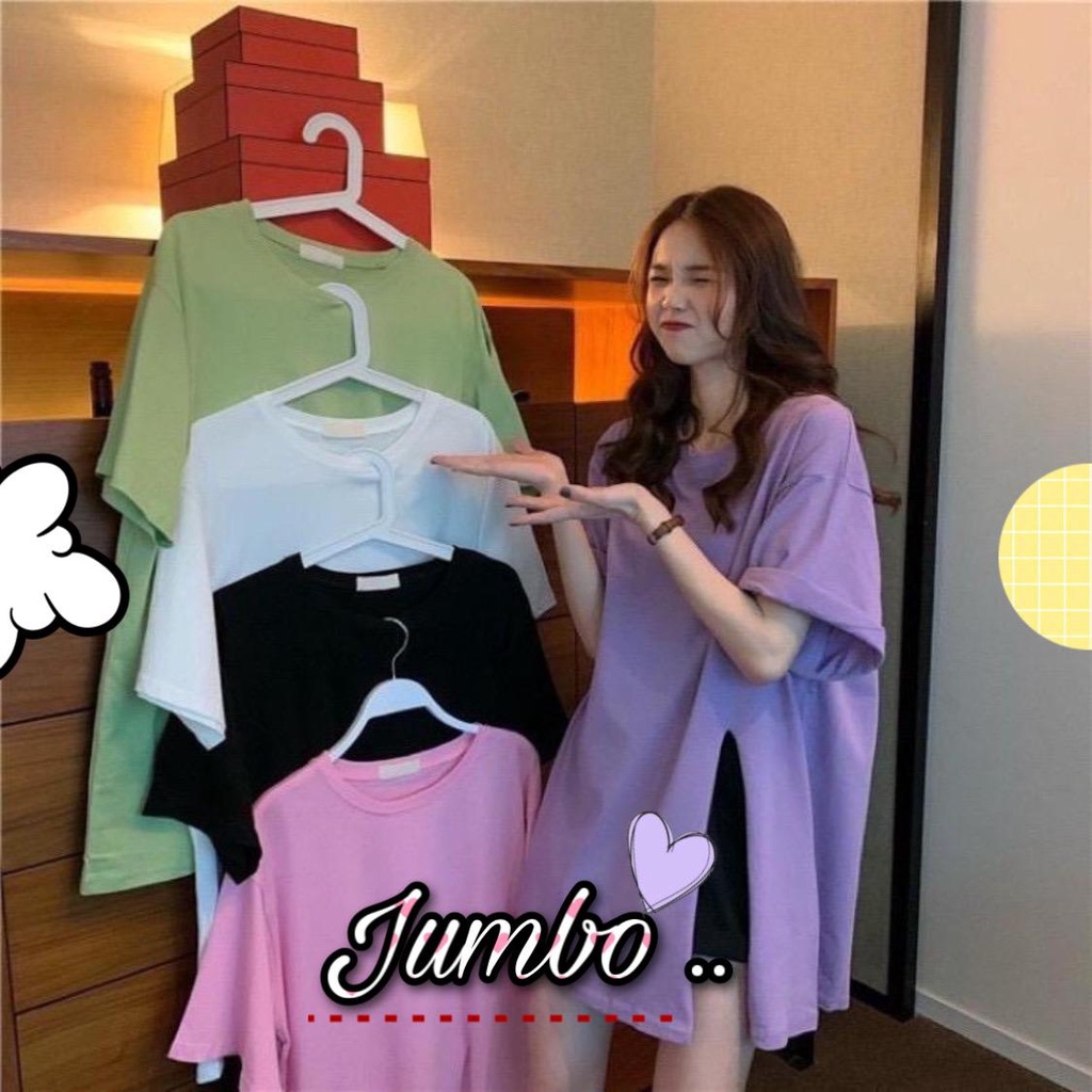 VS GG - ASLI JUMBO baju atasan KAOS - big size DEBORA DEBORA POLOS WARNA WARNI
