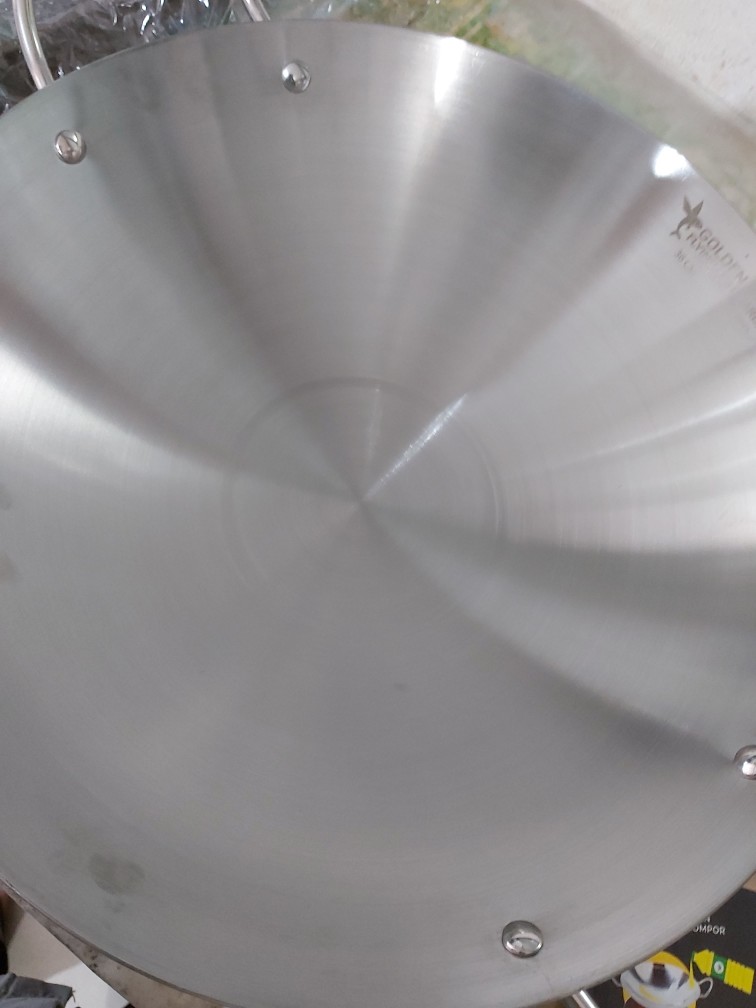 Wajan Stainless Steele Harden Golden Flying Fish Anti Lengket Terlaris