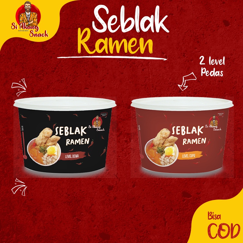 

SEBLAK RAMEN INSTAN BY SI AKANG SNACK MURAH SEHOT PEDAS BANDUNG LAKOCA ASHIAP GARUT BOCI BAKSO ACI