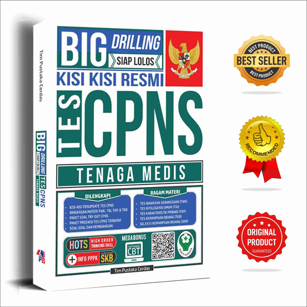 Buku Cpns Best Seller Big Drilling Siap Lolos Tes Cpns Tenaga Medis 2019 2020 Terkini Terupdate
