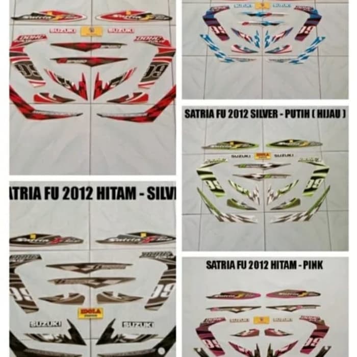setriping setiker lis satria fu barong 2011 2012