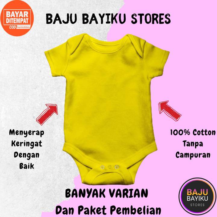 Jumper Bayi Set Bando Polos Murah Perempuan Jamper Newborn Laki Laki 6 12 Bulan Termurah Setelan New