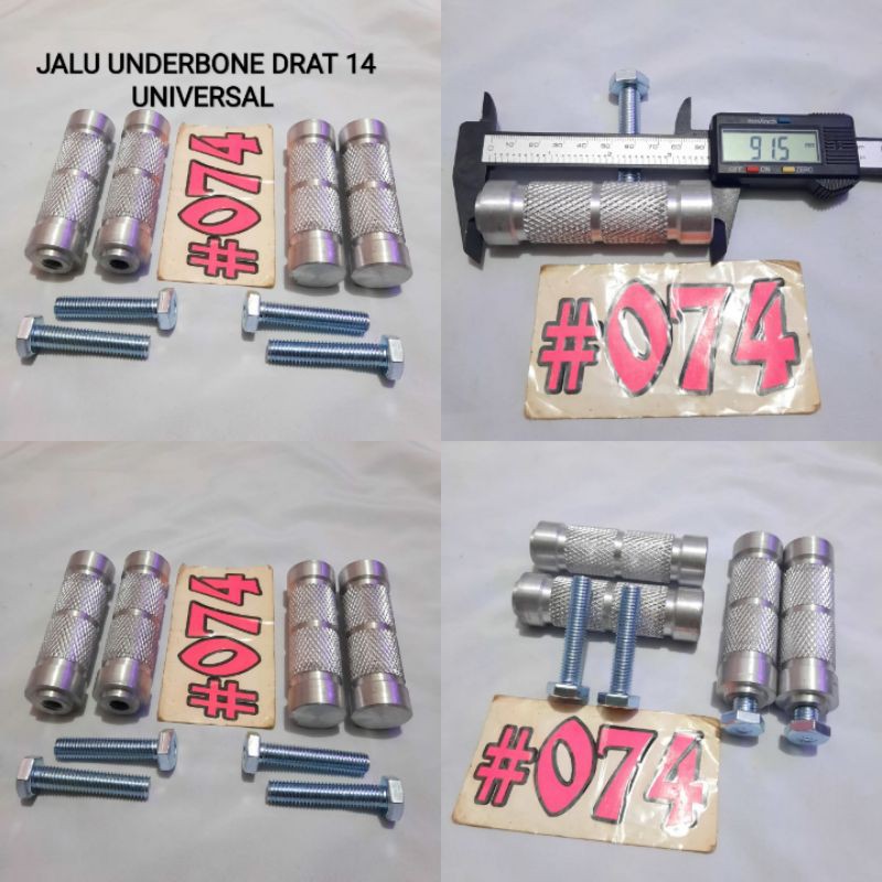 JALU UNDERBONE DRAT 14 & JALU UNDERBONE DRAT 12 STEP JALU UNDERBON JALU FOOTSTEP UNDERBONE UNIVERSAL