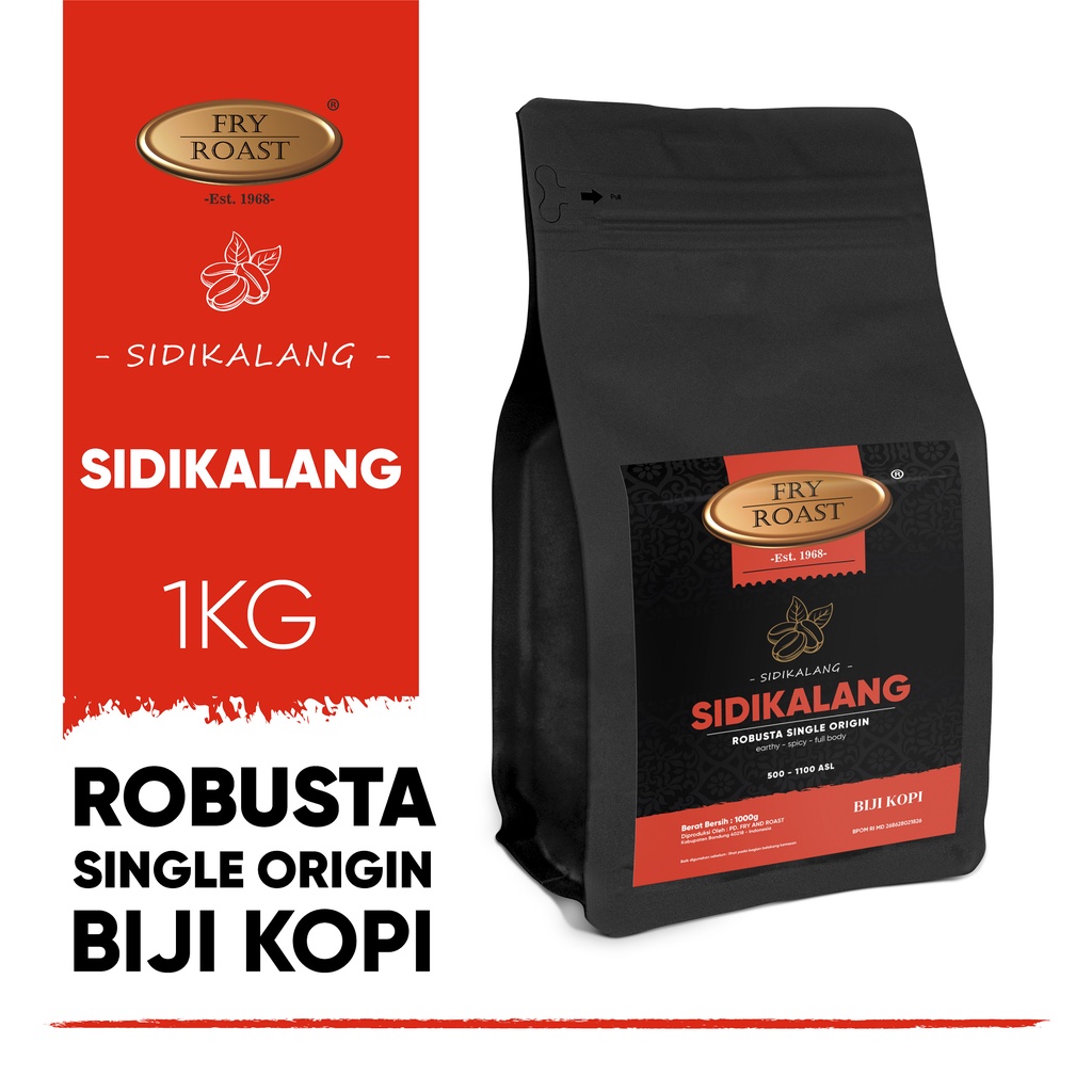 

KOPI ROBUSTA SIDIKALANG 1 KG (BIJI/BUBUK)