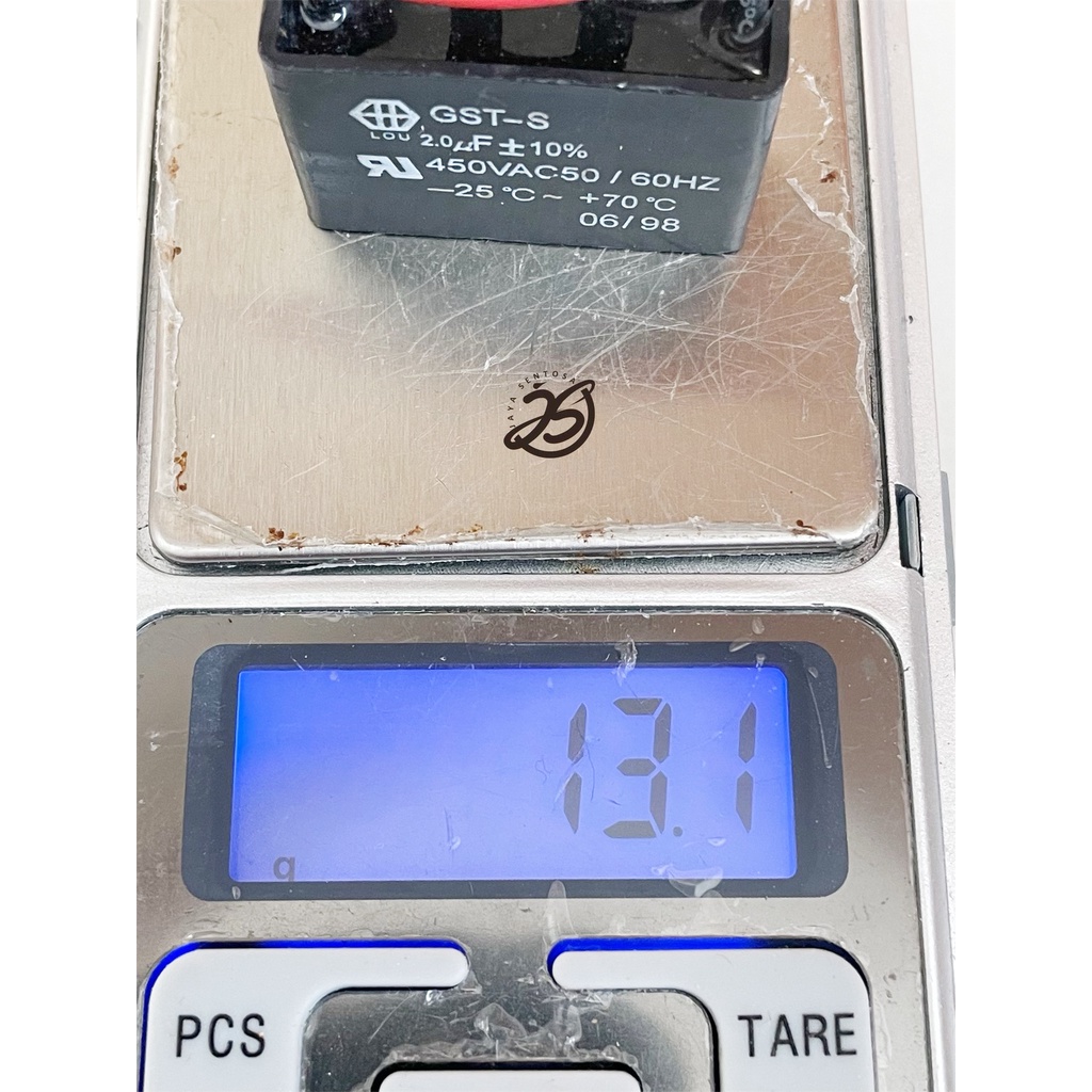 KAPASITOR KOTAK 2UF CAPACITOR KOTAK 2UF 450V AC KAPASITOR KIPAS ANGIN