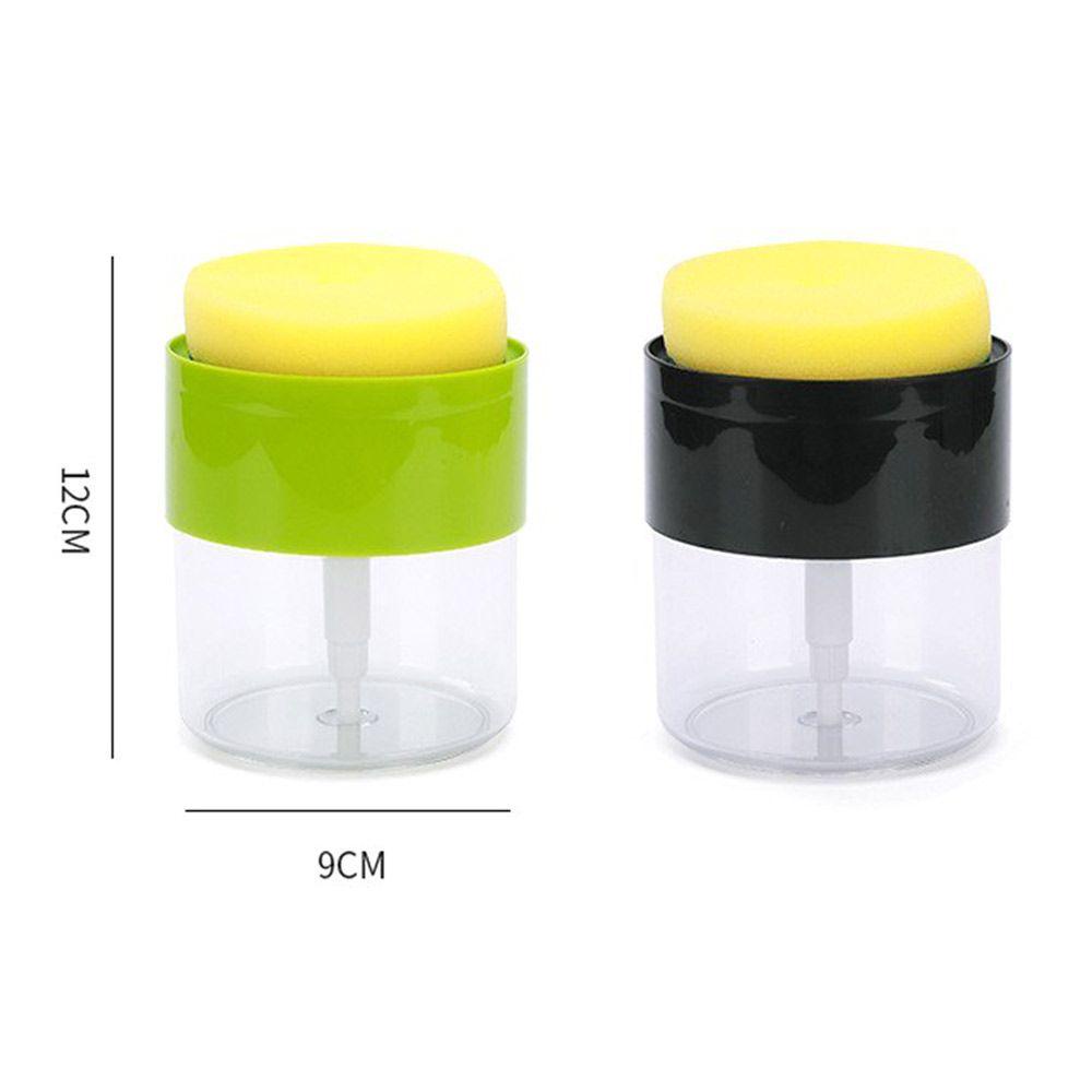 Populer 500ML Soap Pump Dispenser Portable Isi Deterjen Double Layer Manual Tekan Cairan Pembersih Kotak