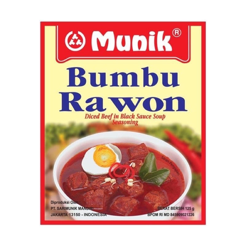 

MUNIK Bumbu Rawon [125 gr]