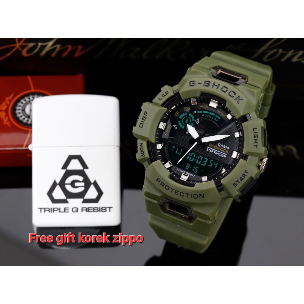 FREE GIFT✅ Jam tangan pria Gshock Digital analog Anti air bisa COD