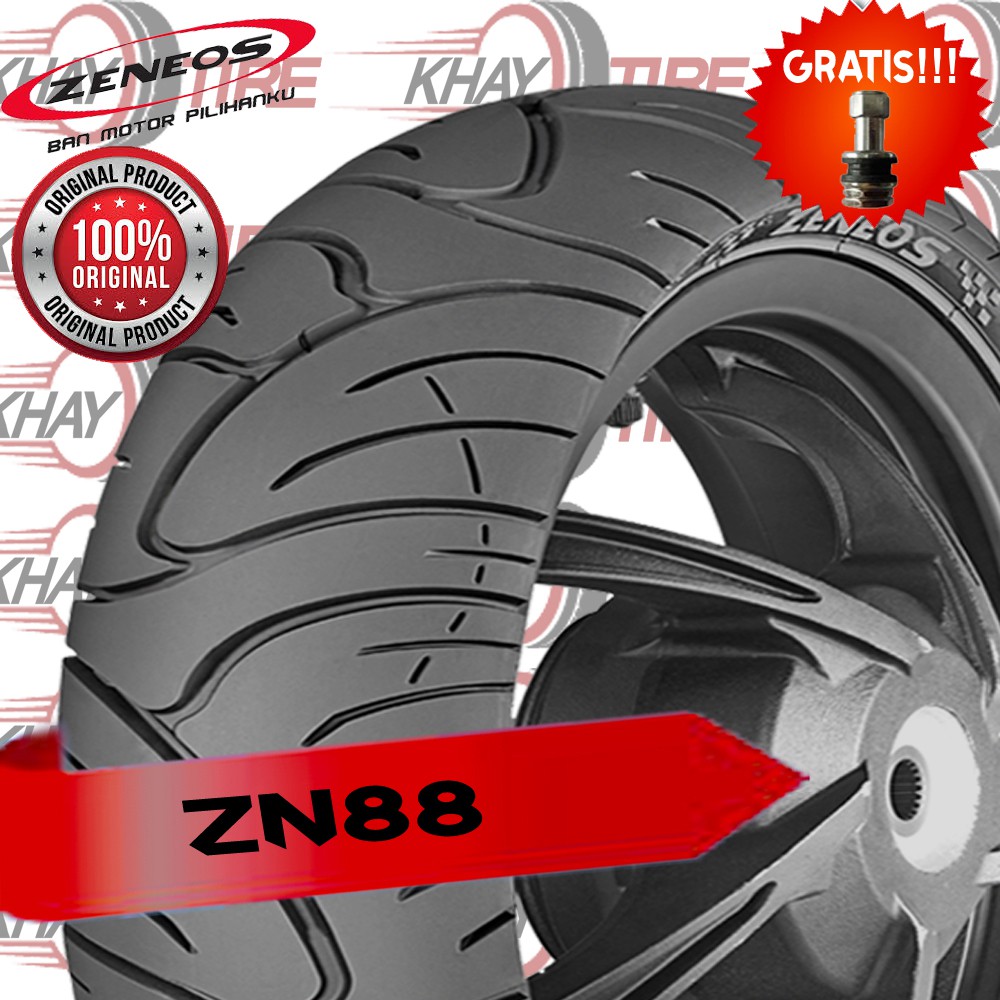 Ban Motor ZENEOS ZN88 80 80 Ring 14 Tubeless BEAT VARIO MIO FINO Dan Sejenisnya