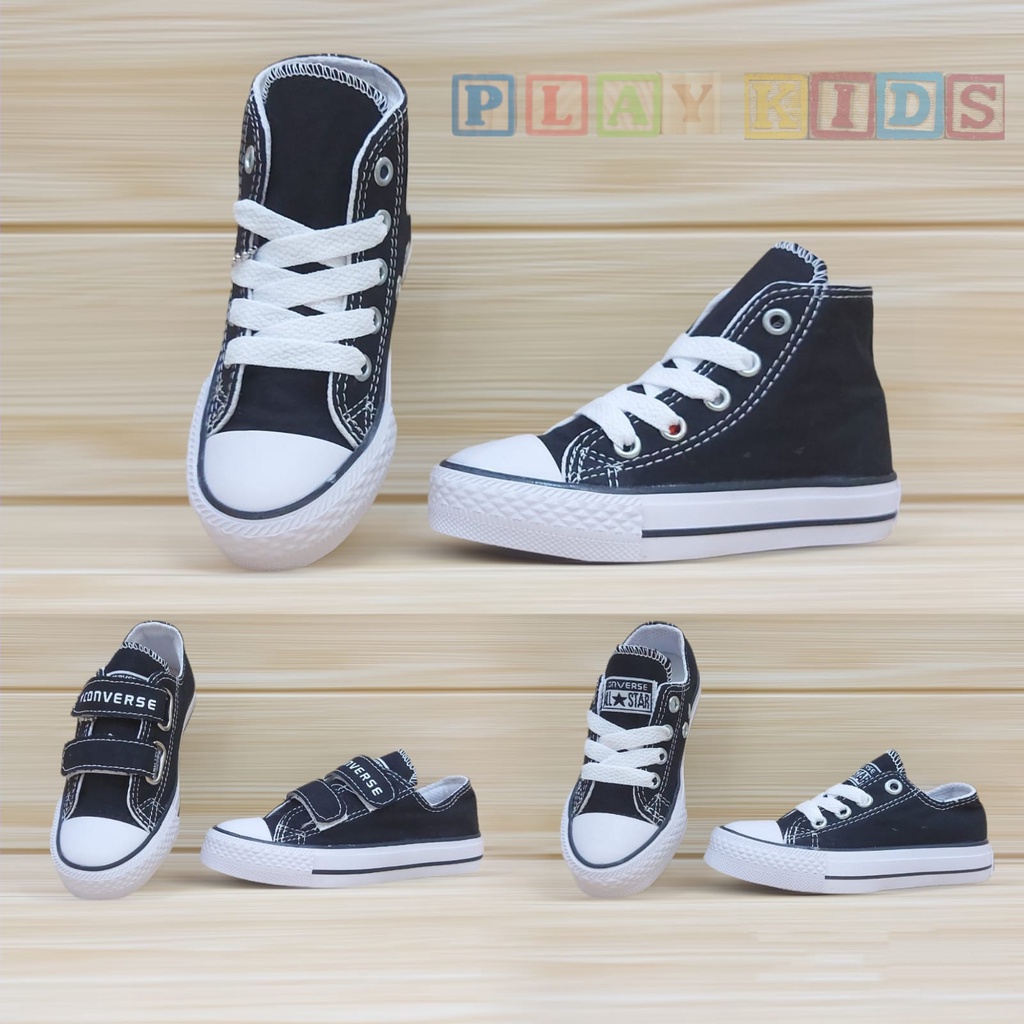 SEPATU SEKOLAH ANAK LAKI-LAKI DAN PEREMPUAN USIA 1-8 TAHUN | SEPATU SEKOLAH ANAK TK SD | SEPATU SEKOLAH ANAK HITAM PUTIH SIZE 21-35