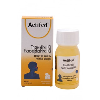 Jual Actifed Syrup Kuning 60 Ml Actifed Syrup Merah 60 Mengatasi Flu Dan Alergi Hidung Tersumbat Indonesia Shopee Indonesia