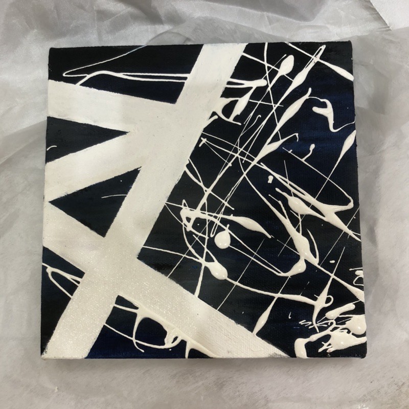 Lukisan kanvas / Lukisan Abstrak /Lukisan kanvas asli / lukisan kanvas handmade / lukisan akrilik