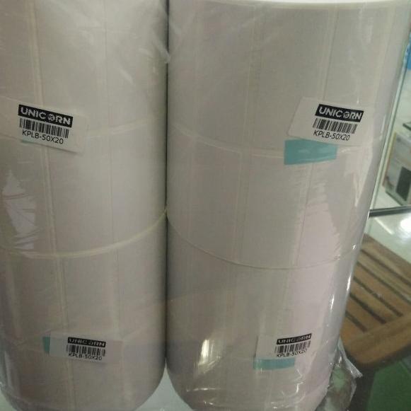

☚ Kertas Label Bare Semicoated 50x20 isi 5.000 ✾