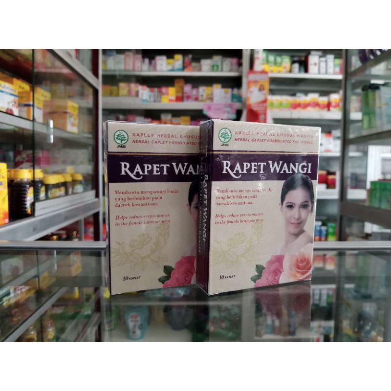 RAPET WANGI @10 KAPLET | Obat Herbal Wanita - ED 12/2025