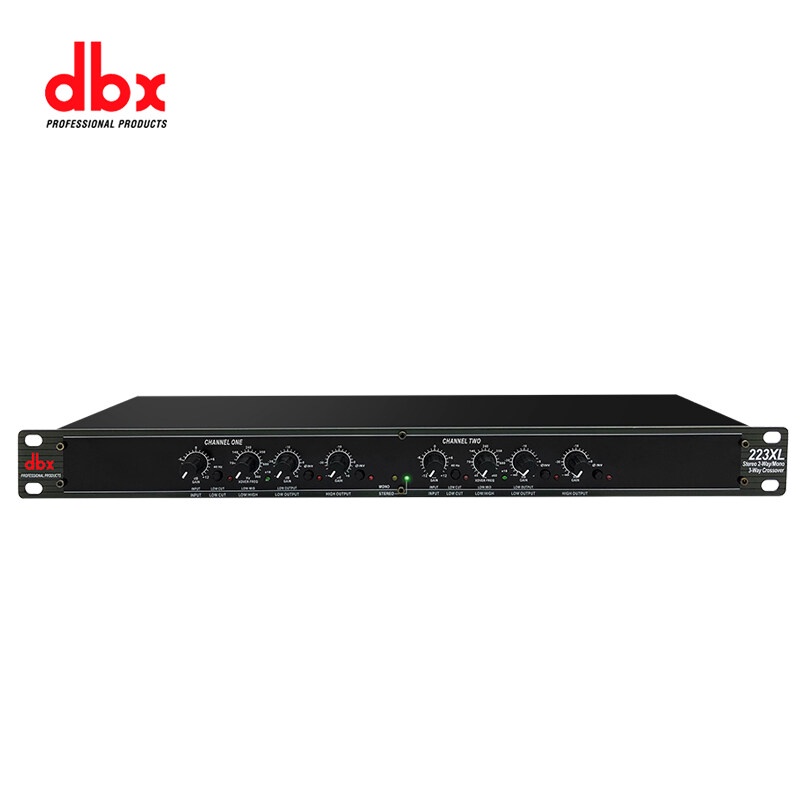 [COD] DBX 223XL Pembatas Crossover BARU dua saluran 2 pembagi