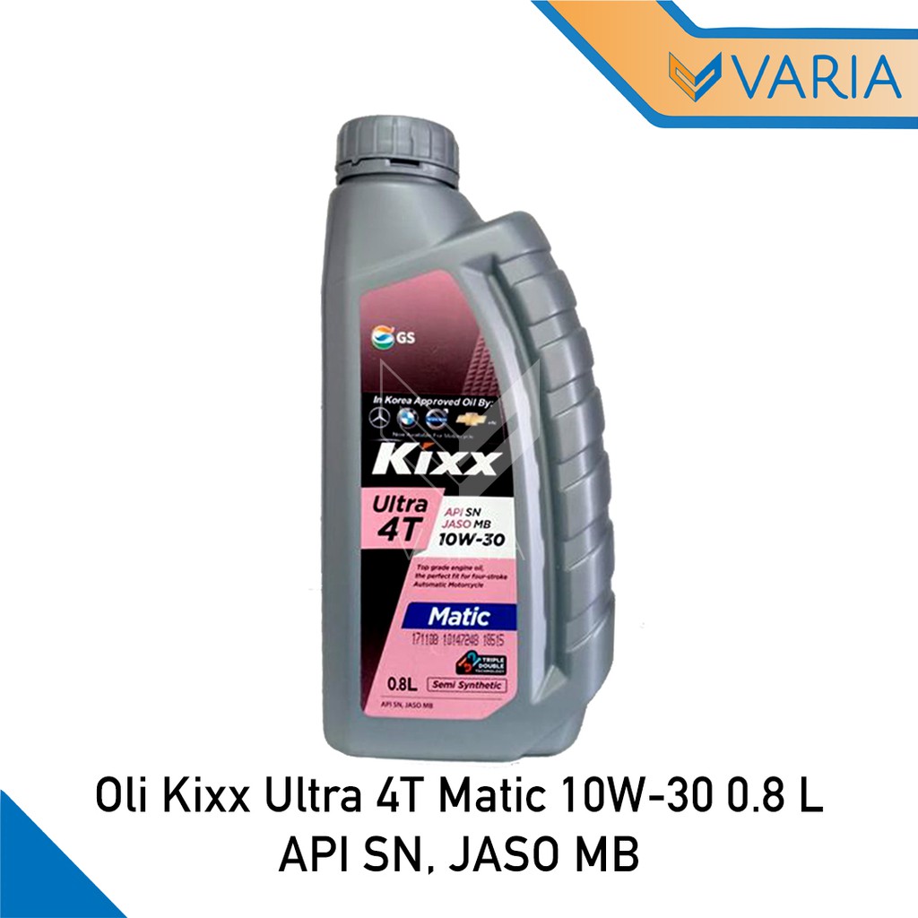 Oli Mesin Motor Kixx Ultra 4T Matic 10W-30 API SN JASO MB 0.8 L