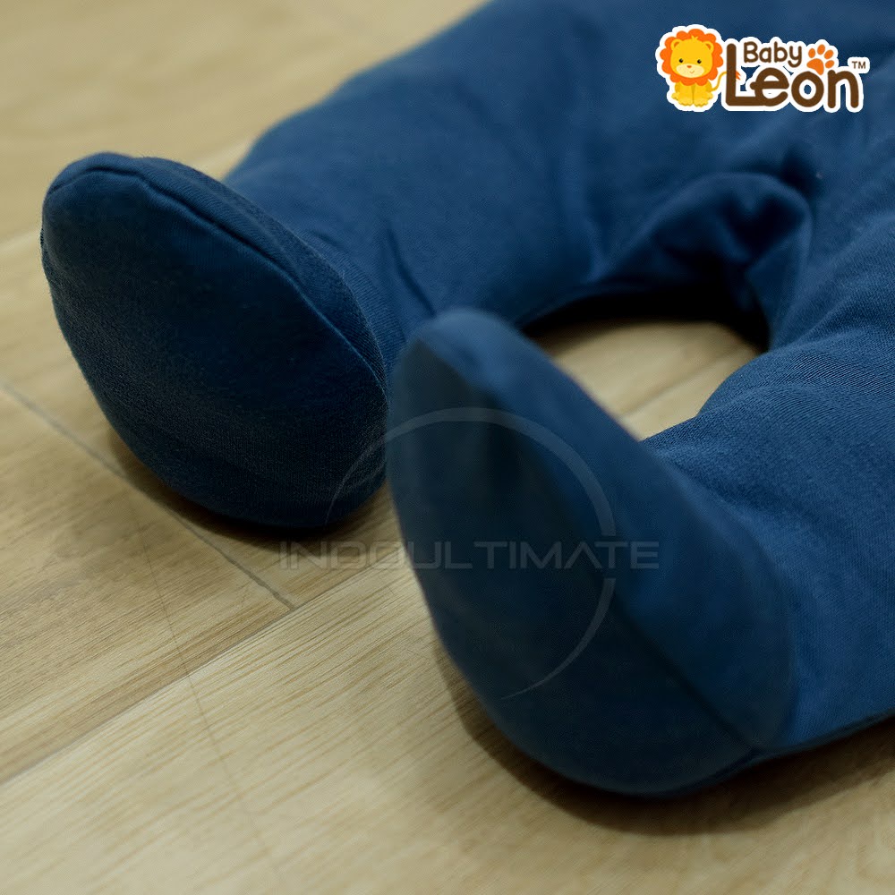 BABY LEON Sleepsuit Bayi Kaki Tutup Jumpsuit Bayi Kaki Tutup BC-075 Jumpsuit Jumper Bayi Perempuan Baju Tidur Bayi Anak Piyama Bayi Setelan Baju Bayi Lengan Panjang Laki Laki Perempuan Cewek Cowok Murah