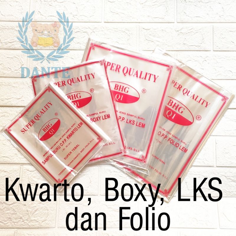 

Sampul Plastik Lem BHG KWARTO BOXY LKS Isi 50 Lembar