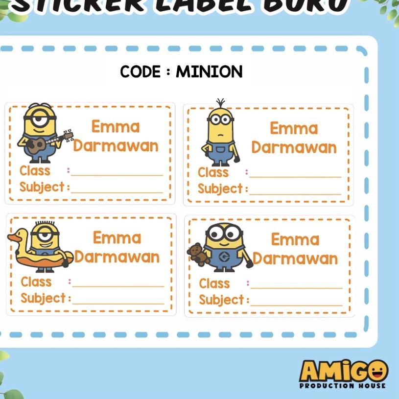 

Best Seller.. stiker buku stiker nama lucu stiker label buku waterproof stiker buku pelajaran stiker anak