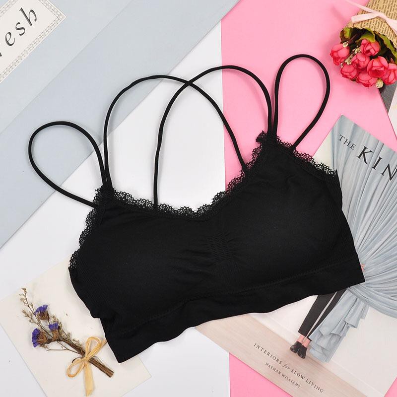 GM456 COD Bra Fashion Wanita Sport Bra Tanpa Kawat Murah Produk Import