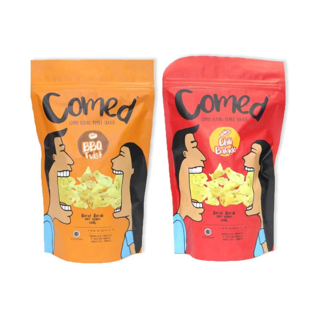 

Bundling Comed Ripta Food Isi 2 - Comro Kering Bumbu Shaker Rasa Campur 150 Gram