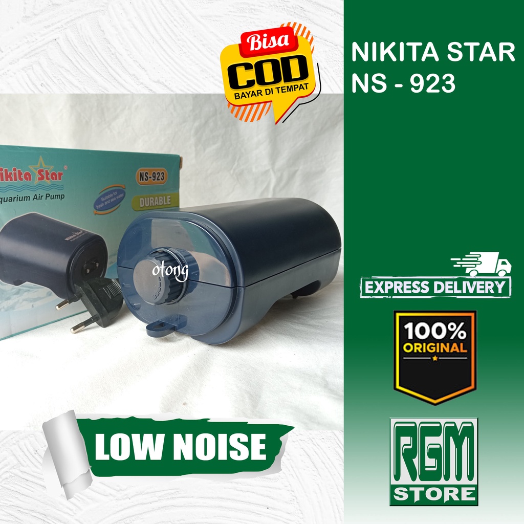 NIKITA STAR NS 923 NS923 mesin aerator pompa udara air pump aquarium