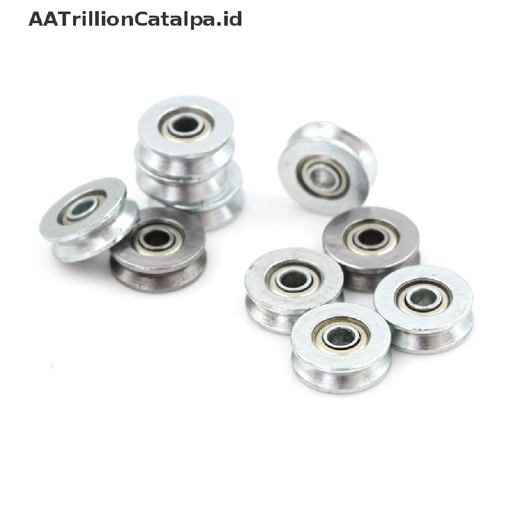 10pcs Bola Bearing Pulley Ukuran 4x13 X 6mm