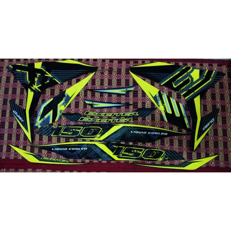 Sticker Striping Yamaha Y15ZR MX KING sticker vynil coverset