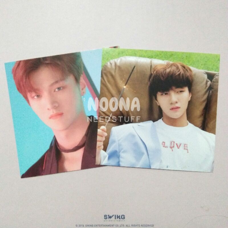 Photocard Official Kihno Album Cha Junho Set X1 Drippin pc junho drippin bisang ver quantum leap