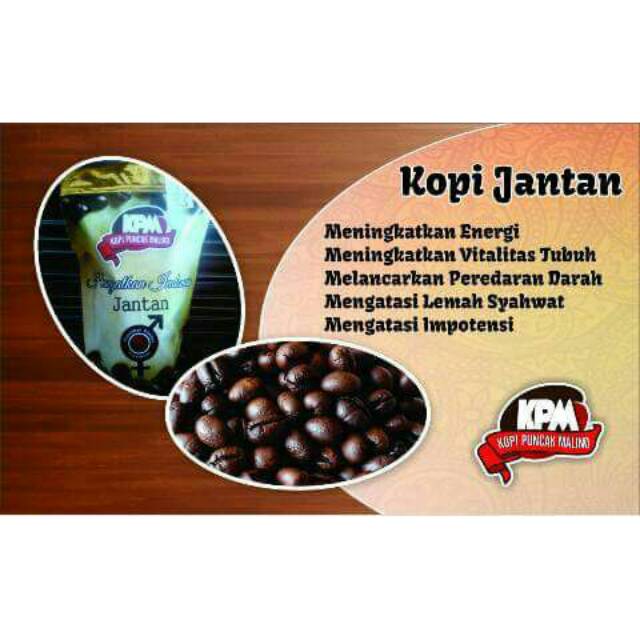 

Kopi Jantan Penambah Vitalitas Tubuh
