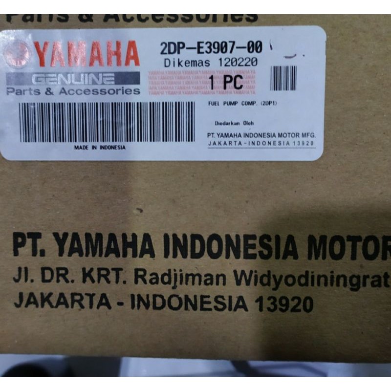 FUEL PUMP POMPA BENSIN NMAX N MAX ASLI ORI YAMAHA 2DP E3907 00