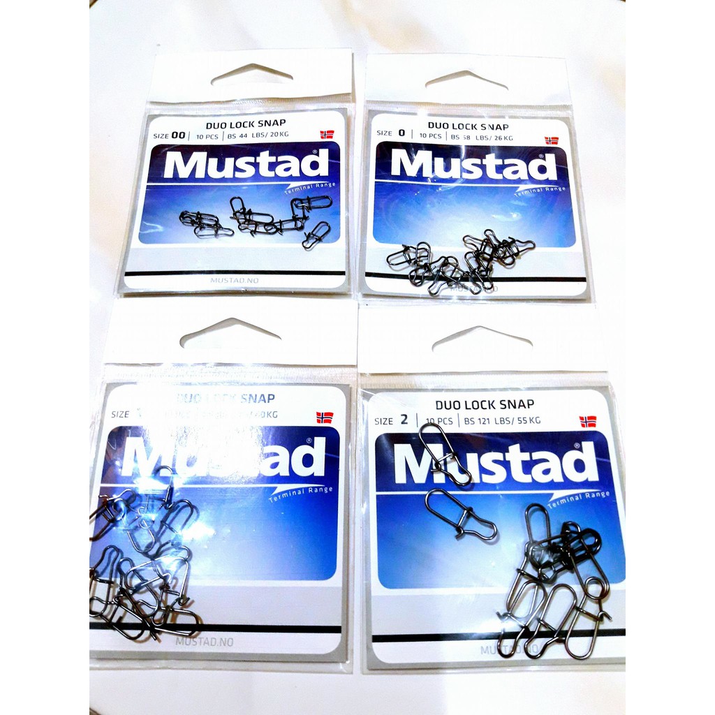 SNAP LOCK EZ DUO SNAP MUSTAD