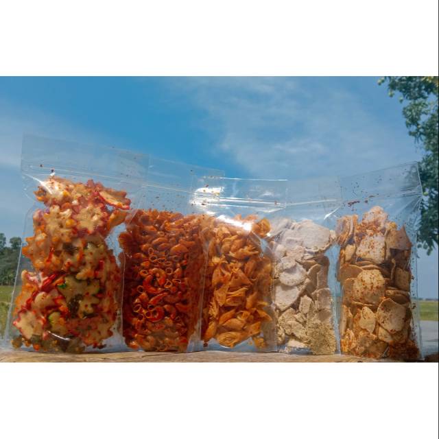 

Basreng (baso goreng) pedas/original