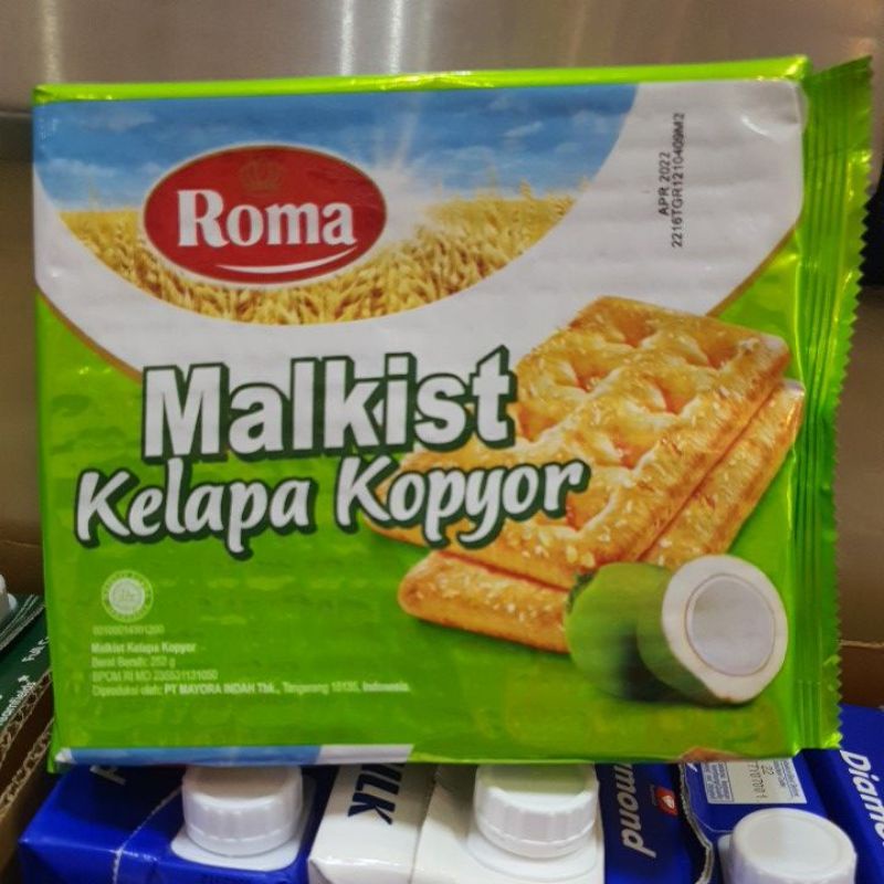 

Roma Malkist Kelapa Kopyor 213gr