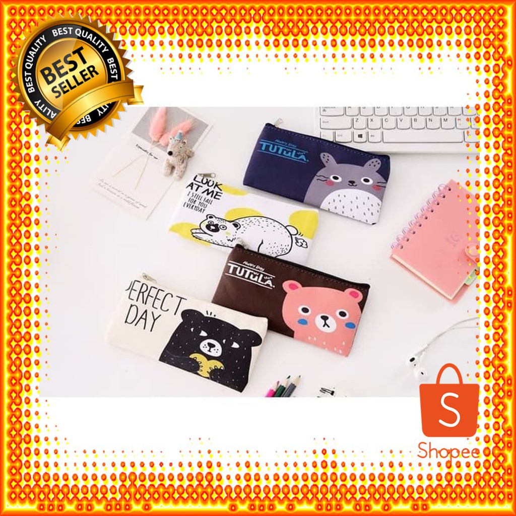 

TP0056 Tempat Pensil Fun Printing 8 Design Pencil Case