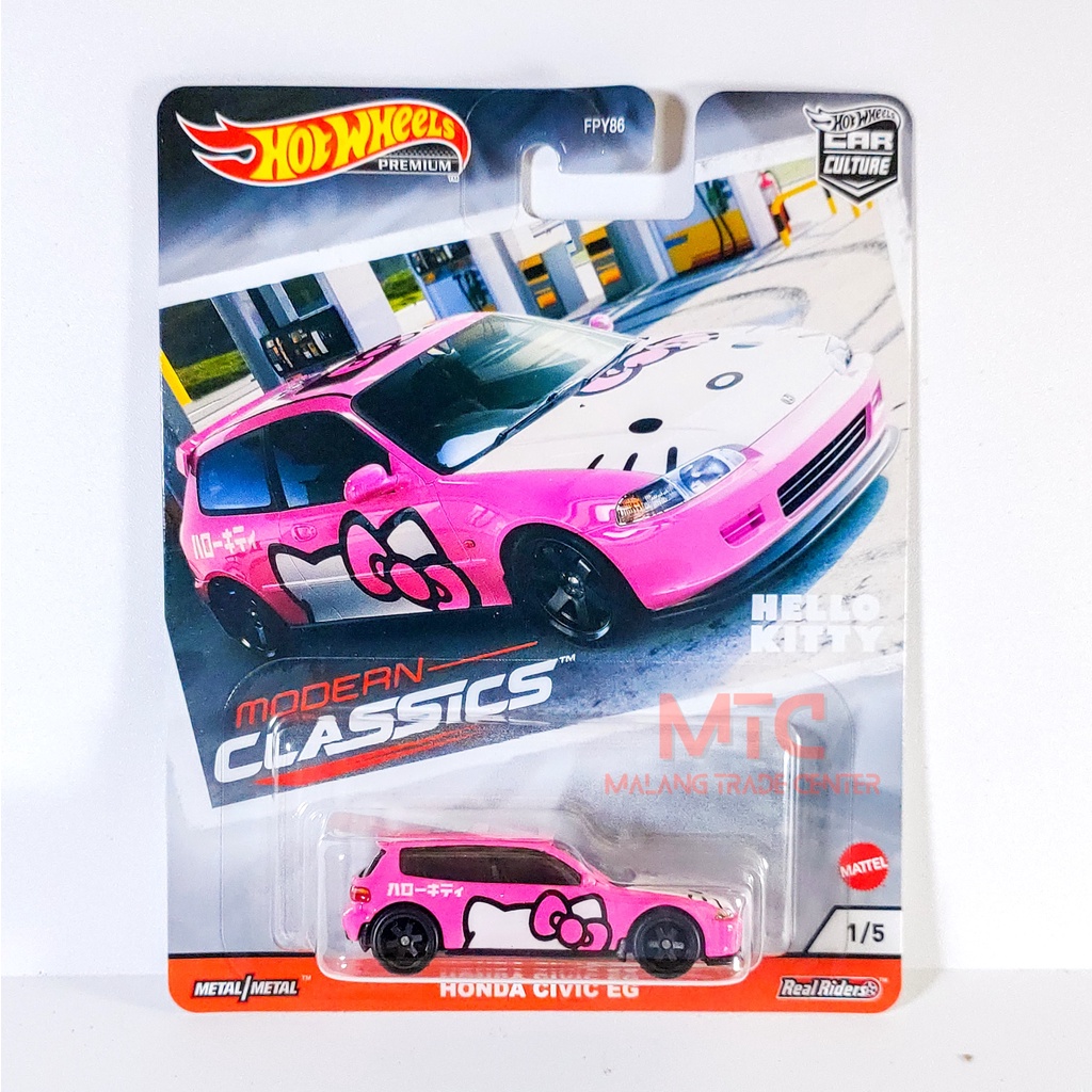 Hot Wheels Honda Civic EG Premium Modern Classic 2807