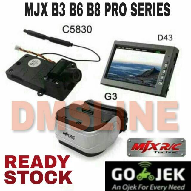 [JAKARTA] MJX B3 B6 B8 FULLSET C5830 D43 G3 FPV GOOGLES