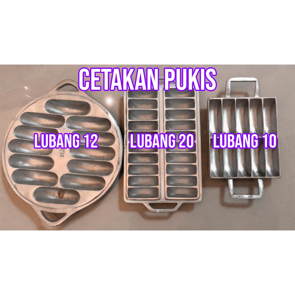 cetakan kue pukis bahan alumunium