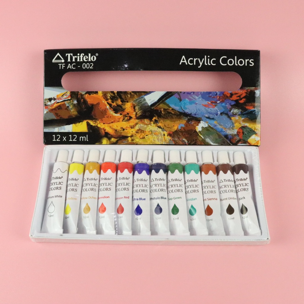 

Cat Acrylic Trifelo 12 ml 12 warna(TF 002)