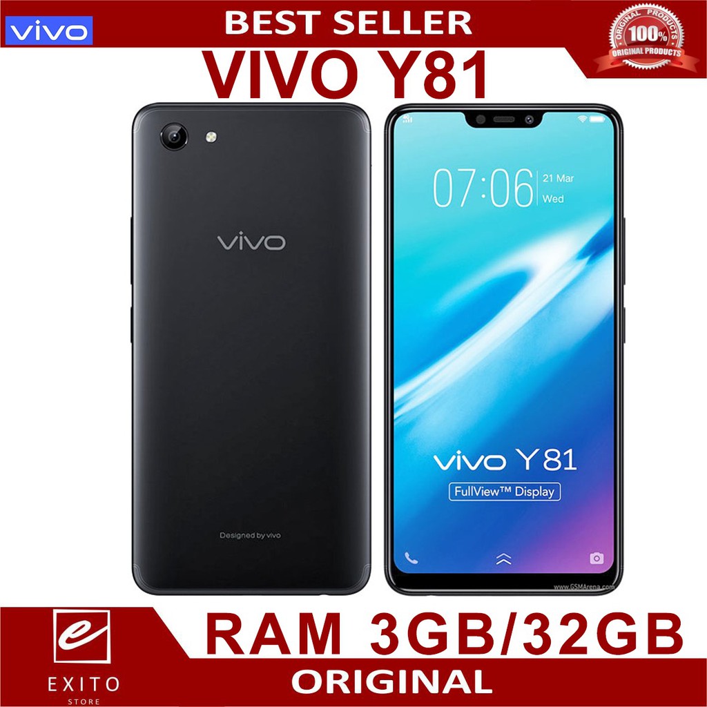 VIVO Y81 RAM 3/32GB GARANSI VIVO INDONESIA | Shopee Indonesia
