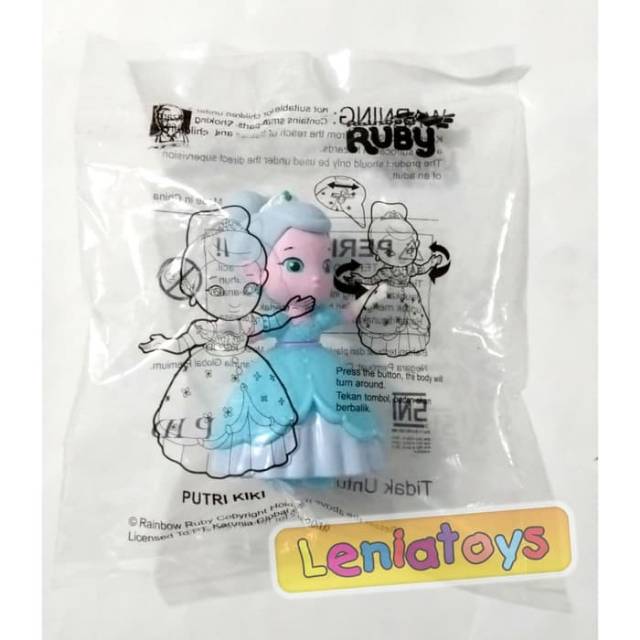Putri Kiki Rainbow Ruby KFC Chaki Kids Meal