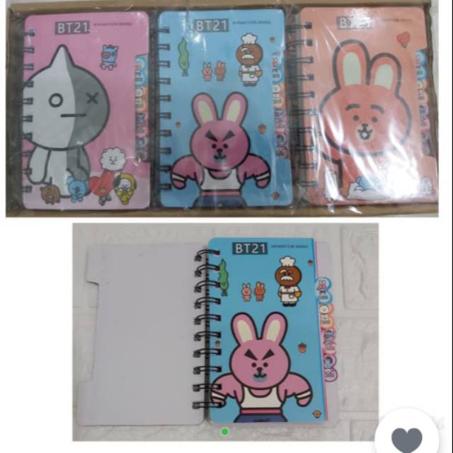 

Notebook bt21