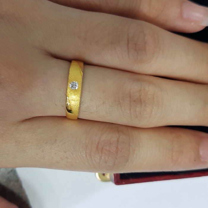 cincin emas asli kadar 875 model cincin kawin 2 gram