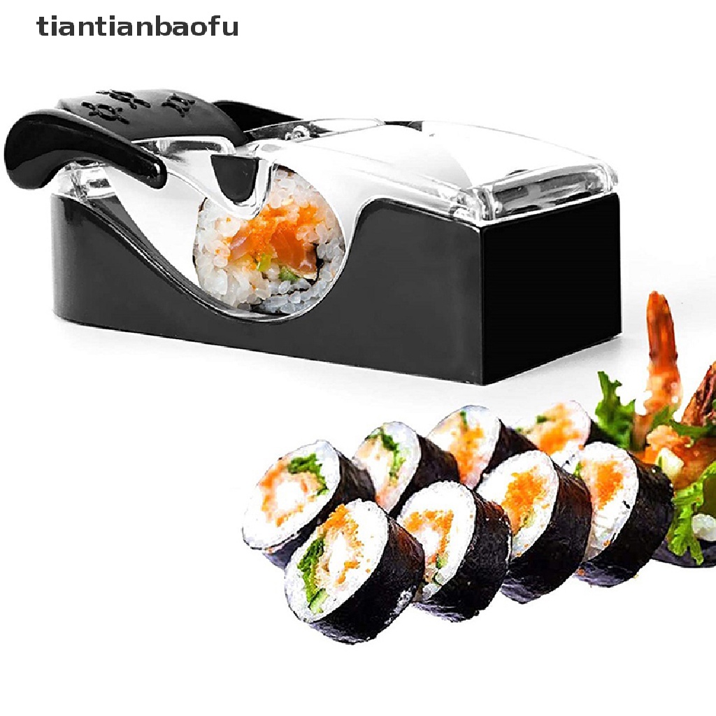 [tiantianbaofu] DIY Bento Vegetable Meat Sushi Maker Roller Machine Tool Kitchen Gadgets Accessories Boutique